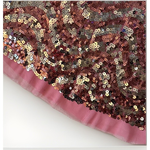 Body Central Colorful Sequin Sleeveless Tank Top Juniors Medium Retro Y2K Hippie - Picture 4 of 9